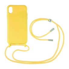 Чохол Apple iPhone 12 Mini, Wave Lanyard Case, Жовтий