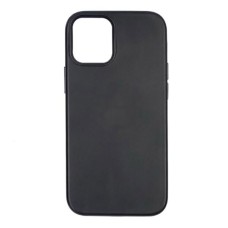 Чохол Apple iPhone 12 Pro Max, Leather Case Color, MagSafe, Чорний