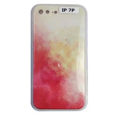 Чохол Apple iPhone 7 Plus, iPhone 8 Plus, Silicone Water Print, Жовтий