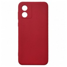 Чохол Motorola XT2345 Moto E13, Soft TPU Armor, Wine Red, Червоний