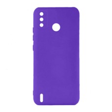 Чохол Tecno Spark 6 Go, Soft Silicone Case Full, Фіолетовий