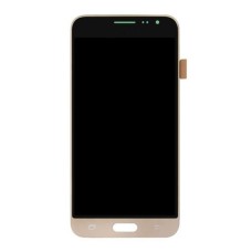 Дисплей Samsung J320 Galaxy J3 Duos, з сенсором, без рамки, Amoled, Золотий