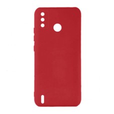 Чохол Tecno Spark 6 Go, Soft Silicone Case Full, Червоний