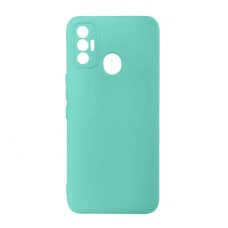 Чохол Tecno Spark 7, Soft Silicone Case Full, Бузковий