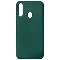 Чохол Samsung A207 Galaxy A20S, Original Soft Case, Dark Green, Зелений