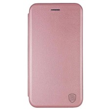 Чохол-книжка Xiaomi Poco C65, Redmi 13C, Baseus Premium Edge, Rose Gold, Рожевий