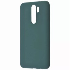 Чохол Xiaomi Redmi 9, Wave Colorful, Forest Green, Зелений