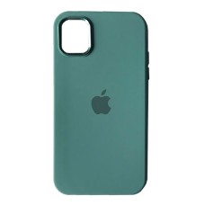 Чохол Apple iPhone 13 Pro Max, Metal Soft Case, Pine Green, Зелений