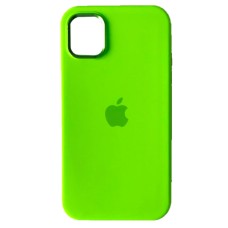 Чохол Apple iPhone 14, Metal Soft Case, Party Green, Зелений