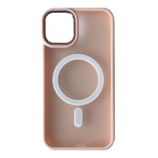 Чохол Apple iPhone 12, iPhone 12 Pro, Matte Guard, Pink Sand, MagSafe, Рожевий