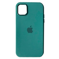 Чохол Apple iPhone 13 Pro, Metal Soft Case, Pine Green, Зелений