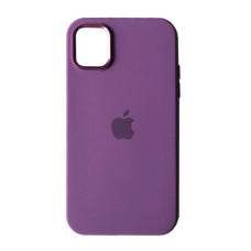 Чохол Apple iPhone 14, Metal Soft Case, Purple, Фіолетовий