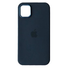 Чохол Apple iPhone 14 Pro Max, Metal Soft Case, Midnight Blue, Синій