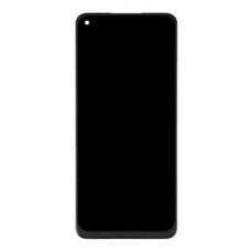 Дисплей Realme 8 (5G), Realme Narzo 30 (5G), (High quality), з сенсором, без рамки, IPS, Чорний