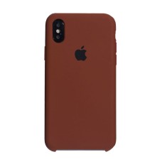 Чохол Apple iPhone X, iPhone XS, Original Soft Case, Коричневий