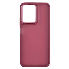 Чохол Samsung S918 Galaxy S23 Ultra, Space II Color Matte, Бордовий