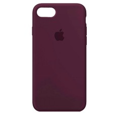 Чохол Apple iPhone 7, iPhone 8, iPhone SE 2020, Original Soft Case, Plum, Бордовий