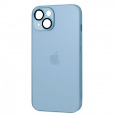 Чохол Apple iPhone 13, AG-Glass, Sierra Blue, MagSafe, Синій