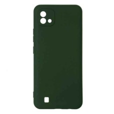 Чохол Tecno Spark 8P, Silicone Classic Case, Dark Green, Зелений