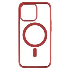 Чохол Apple iPhone 14 Pro Max, Cristal Case Guard, Wine Red, MagSafe, Червоний