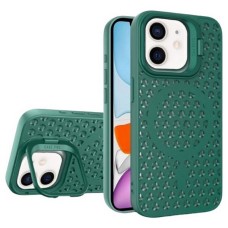 Чохол Apple iPhone 11 Pro, Cosmic Grater Stand, Dark Green, MagSafe, Зелений