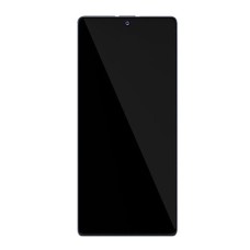 Дисплей Samsung G770 Galaxy S10 Lite, з сенсором, без рамки, OLED, Чорний