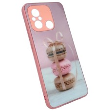 Чохол Xiaomi Redmi Note 9 Pro, Redmi Note 9 Pro Max, Redmi Note 9S, Marble and Pattern Glass Case, Macaron, Малюнок