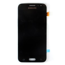 Дисплей Samsung J200 Galaxy J2 Duos, J200G Galaxy J2 Duos, J200H Galaxy J2 Duos, J200Y Galaxy J2 Duos, з сенсором, без рамки, TFT, Чорний