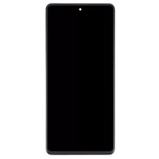 Дисплей Xiaomi Redmi Note 12 Pro Plus (5G), (High quality), з сенсором, з рамкою, IPS, Чорний