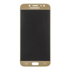 Дисплей Samsung J730 Galaxy J7, з сенсором, без рамки, TFT, Рожевий