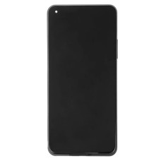 Дисплей Xiaomi Mi 11 Lite, Mi 11 Lite 5G, Mi 11 Lite 5G NE, з сенсором, з рамкою, TFT, Чорний