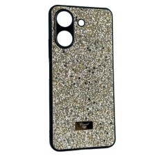 Чохол Xiaomi Redmi 10C, Bling Grainy Diamond Separate Camera, Коричневий