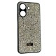 Чехол Xiaomi Redmi 9, Bling Grainy Diamond Separate Camera, Коричневый