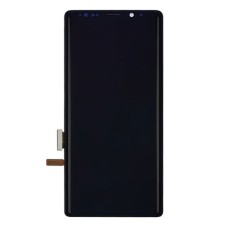 Дисплей Samsung N960 Galaxy Note 9, з сенсором, без рамки, Amoled, Чорний