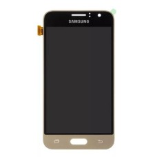 Дисплей Samsung J120 Galaxy J1, з сенсором, без рамки, Amoled, Золотий