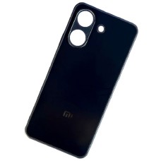 Чохол Xiaomi Redmi Note 11, Redmi Note 11S, Matte Logo Chrome, Чорний