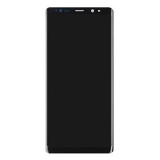 Дисплей Samsung N950 Galaxy Note 8, з сенсором, без рамки, Amoled, Чорний