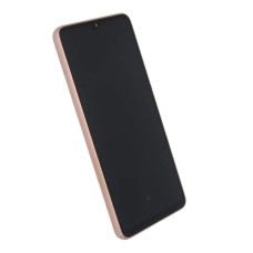 Дисплей Samsung A336 Galaxy A33, з сенсором, з рамкою, Super Amoled, Помаранчевий