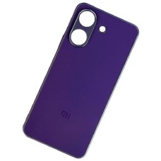 Чохол Xiaomi Redmi Note 13 5G, Matte Logo Chrome, Фіолетовий