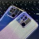 Чохол Xiaomi Redmi 10a, Redmi 9C, Ombre Glitter Chrome, Блакитний