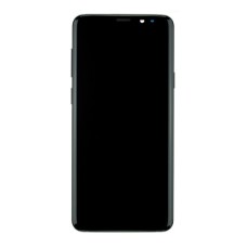 Дисплей Samsung G965F Galaxy S9 Plus, з сенсором, з рамкою, Amoled, Чорний