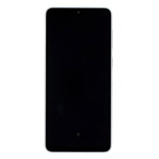 Дисплей Samsung A336 Galaxy A33, з сенсором, з рамкою, OLED, Білий