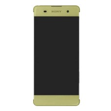 Дисплей Sony F3111 Xperia XA, F3112 Xperia XA Dual, F3113 Xperia XA, F3115 Xperia XA, F3116 Xperia XA Dual, (PRC), з сенсором, з рамкою, IPS, Золотий