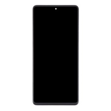 Дисплей Xiaomi Redmi Note 12 Pro 5G, з сенсором, з рамкою, OLED, Чорний