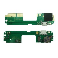 Нижняя плата Lenovo S898t, с разъемом зарядки и микрофоном, с вибро