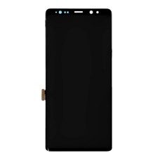 Дисплей Samsung N950 Galaxy Note 8, з сенсором, без рамки, Super Amoled, Чорний