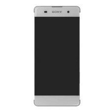 Дисплей Sony F3111 Xperia XA, F3112 Xperia XA Dual, F3113 Xperia XA, F3115 Xperia XA, F3116 Xperia XA Dual, (PRC), з сенсором, з рамкою, IPS, Білий