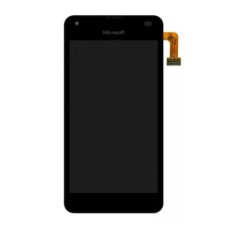 Дисплей Nokia Lumia 550, (PRC), з сенсором, з рамкою, IPS, Чорний