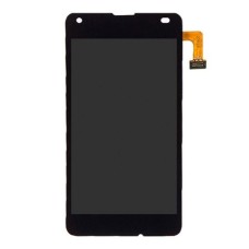 Дисплей Nokia Lumia 550, (PRC), з сенсором, без рамки, IPS, Чорний