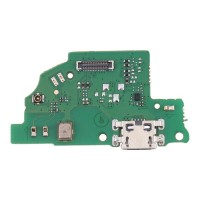 Нижняя плата Nokia C20, с разъемом зарядки и микрофоном